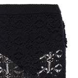 Gonna midi in crochet con fiori 106861 A3B8Z99 PINKO 