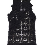 Top Nymphaea in crochet 106863 A3B8Z99 PINKO 
