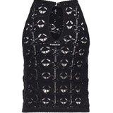 Top Nymphaea in crochet 106863 A3B8Z99 PINKO 