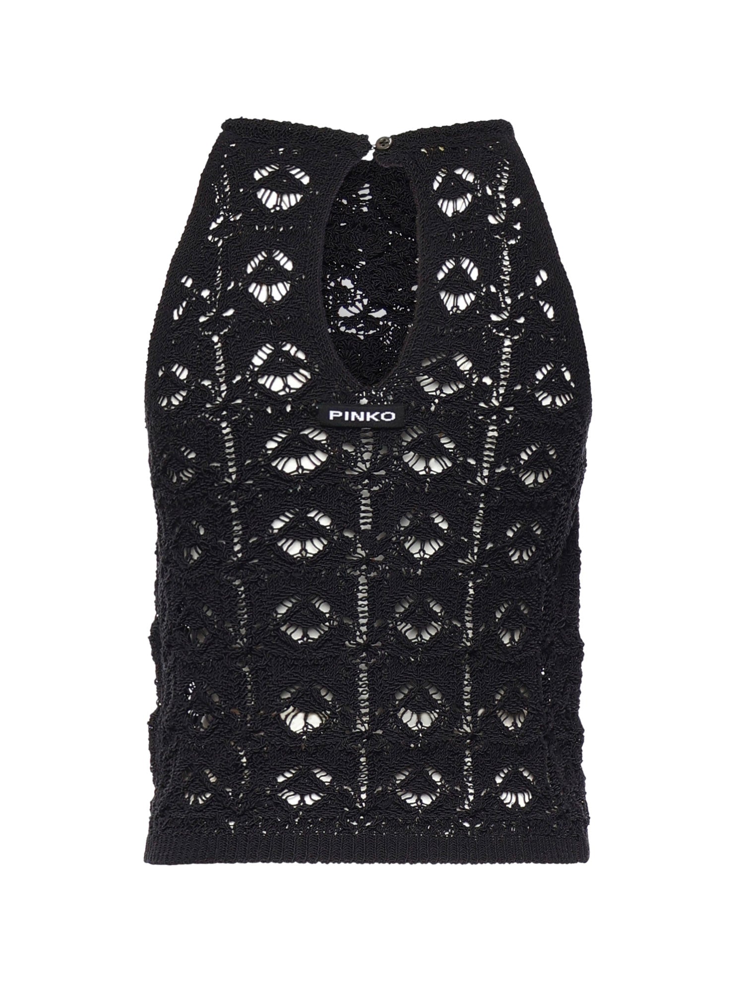 Top Nymphaea in crochet 106863 A3B8Z99 PINKO 