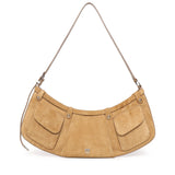 Borsa a spalla Pocket Body Bag in suede con tasche 106865 A0F6L22O PINKO 