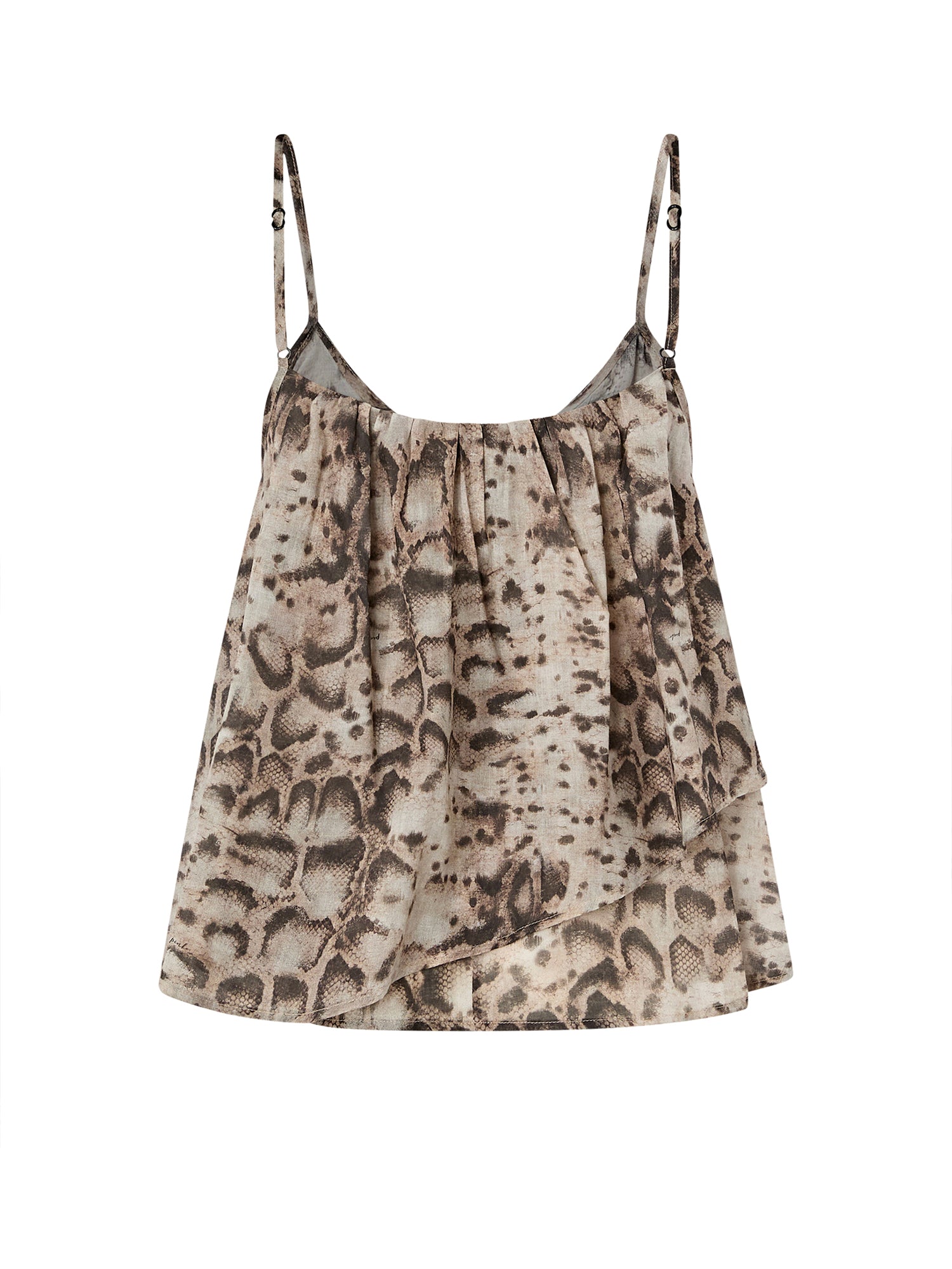 Top con stampa snake 106868 A3APCZ9 PINKO 