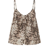 Top con stampa snake 106868 A3APCZ9 PINKO 