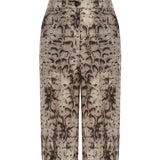 Bermuda con stampa snake 106870 A3BLCZ9 PINKO 