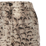 Bermuda con stampa snake 106870 A3BLCZ9 PINKO 