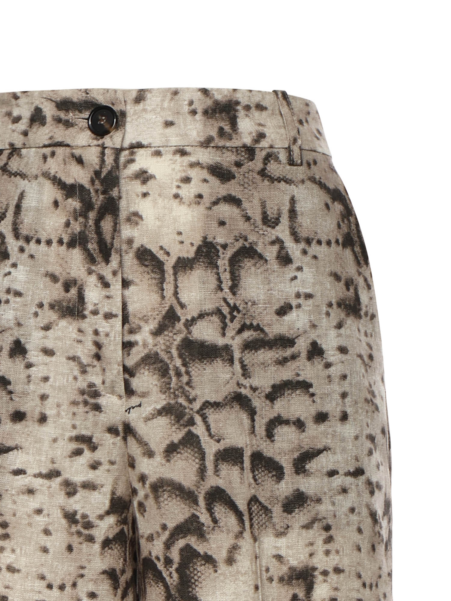 Bermuda con stampa snake 106870 A3BLCZ9 PINKO 