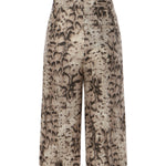 Bermuda con stampa snake 106870 A3BLCZ9 PINKO 