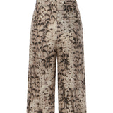 Bermuda con stampa snake 106870 A3BLCZ9 PINKO 