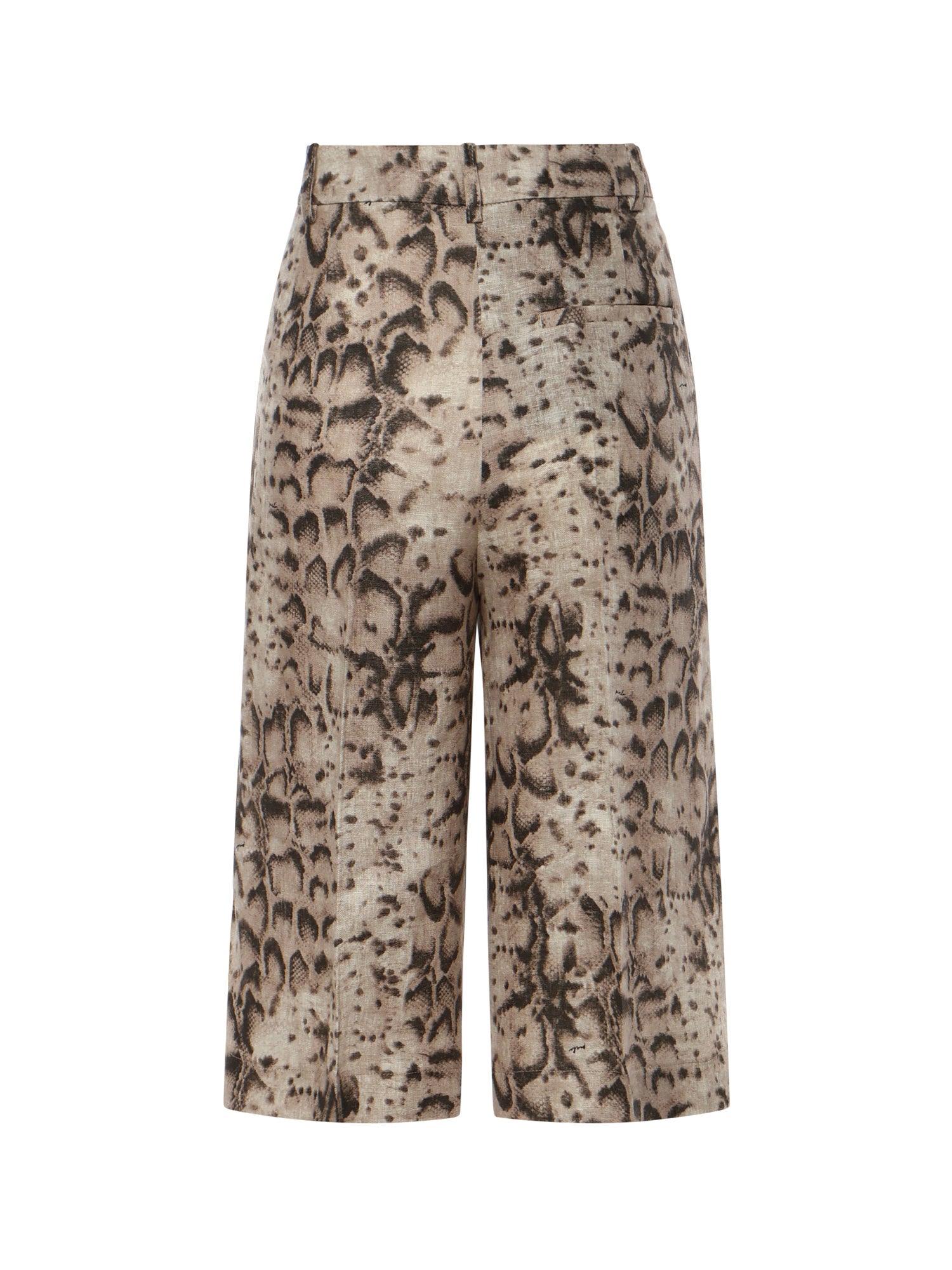 Bermuda con stampa snake 106870 A3BLCZ9 PINKO 