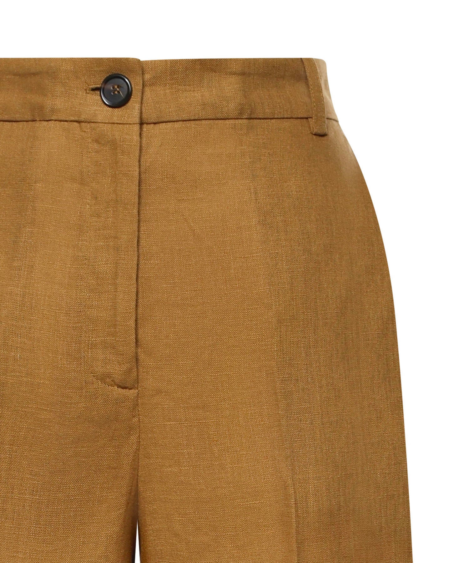 Bermuda in lino con piega stirata 106870 A3E3L25 PINKO 