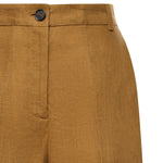 Bermuda in lino con piega stirata 106870 A3E3L25 PINKO 