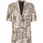 Giacca con stampa snake 106879 A3BLCZ9 PINKO 