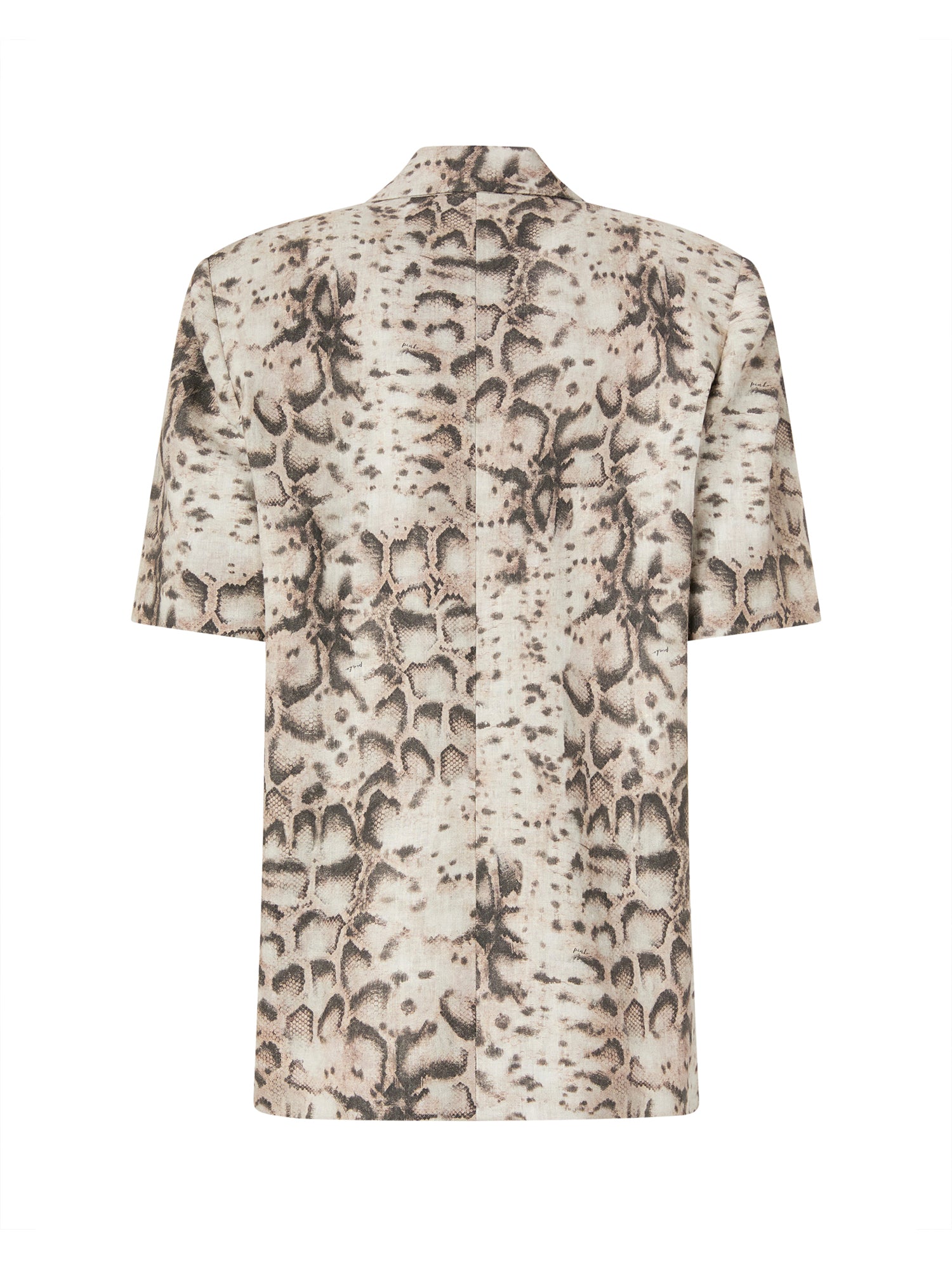 Giacca con stampa snake 106879 A3BLCZ9 PINKO 