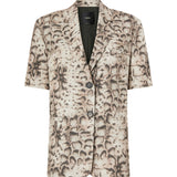 Giacca con stampa snake 106879 A3BLCZ9 PINKO 