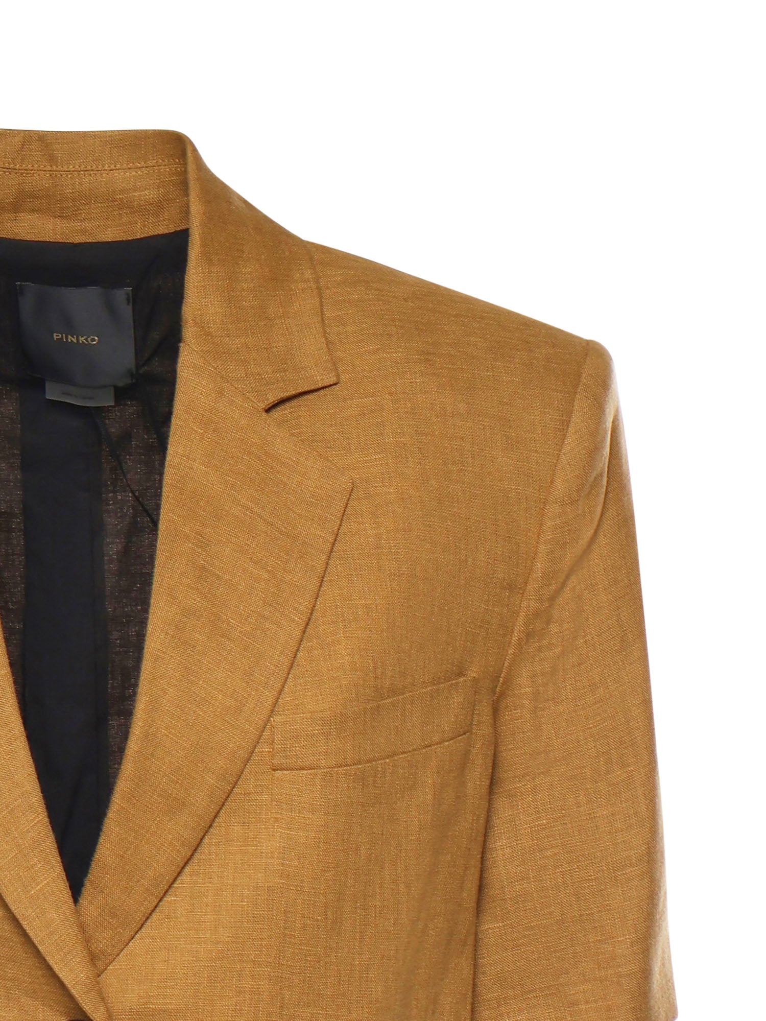 Giacca in lino 106879 A3E3L25 PINKO 