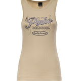 Tank top con lettering vintage 106900 A3BYC19 PINKO 