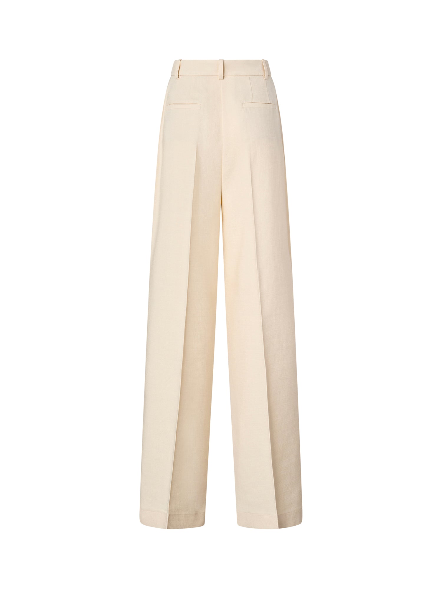 Pantaloni dritti con piega stirata 106918 A2W6C00 PINKO 