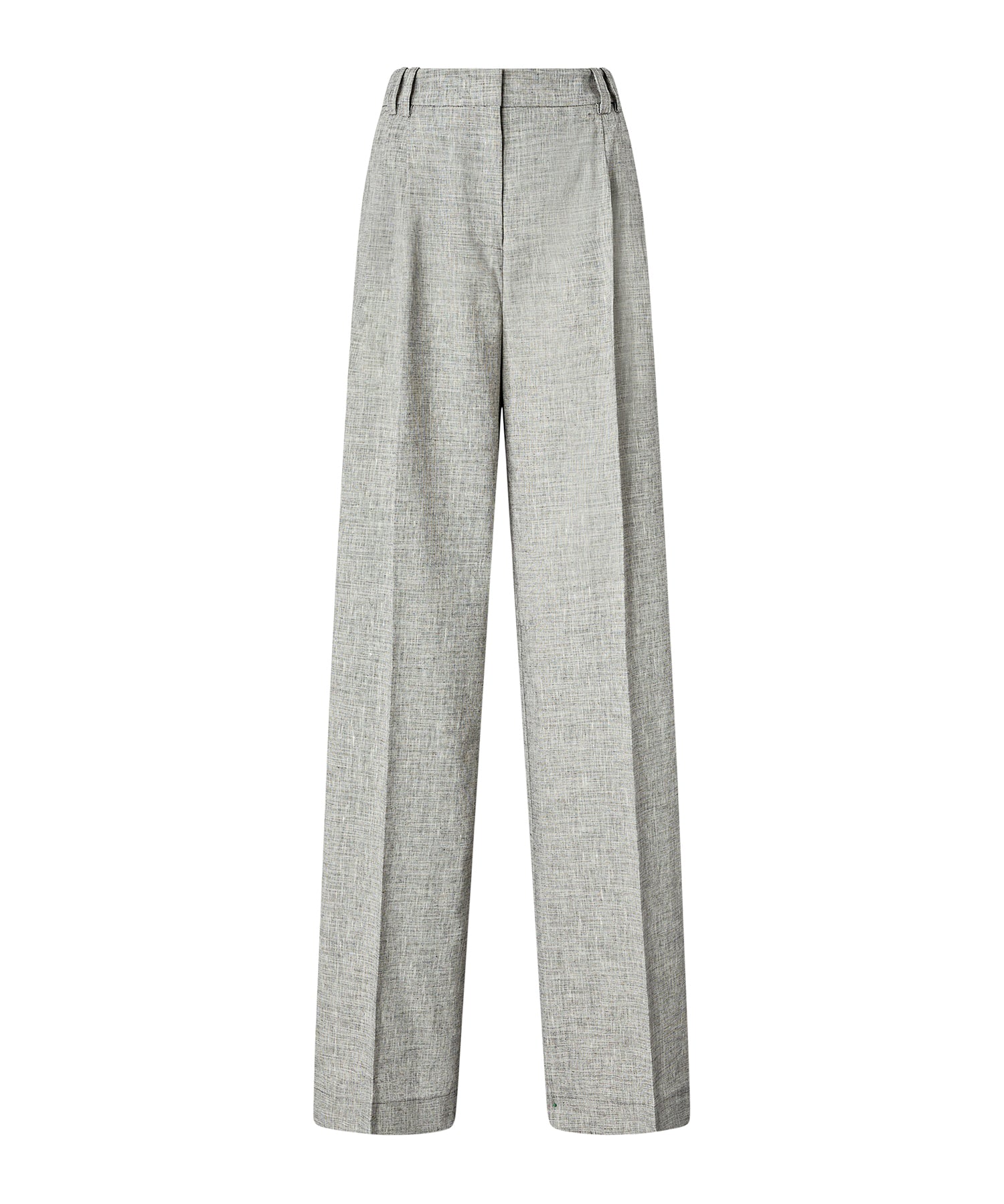 Pantaloni fiammati con piega stirata 106918 A3ASZZ2 PINKO 