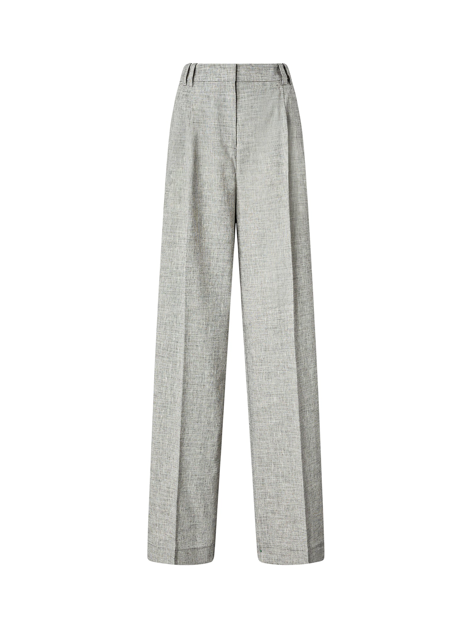 Pantaloni fiammati con piega stirata 106918 A3ASZZ2 PINKO 