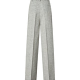Pantaloni fiammati con piega stirata 106918 A3ASZZ2 PINKO 