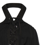 Top con lacci e dettagli texani 106944 A3AXZ99 PINKO 