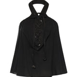 Top con lacci e dettagli texani 106944 A3AXZ99 PINKO 