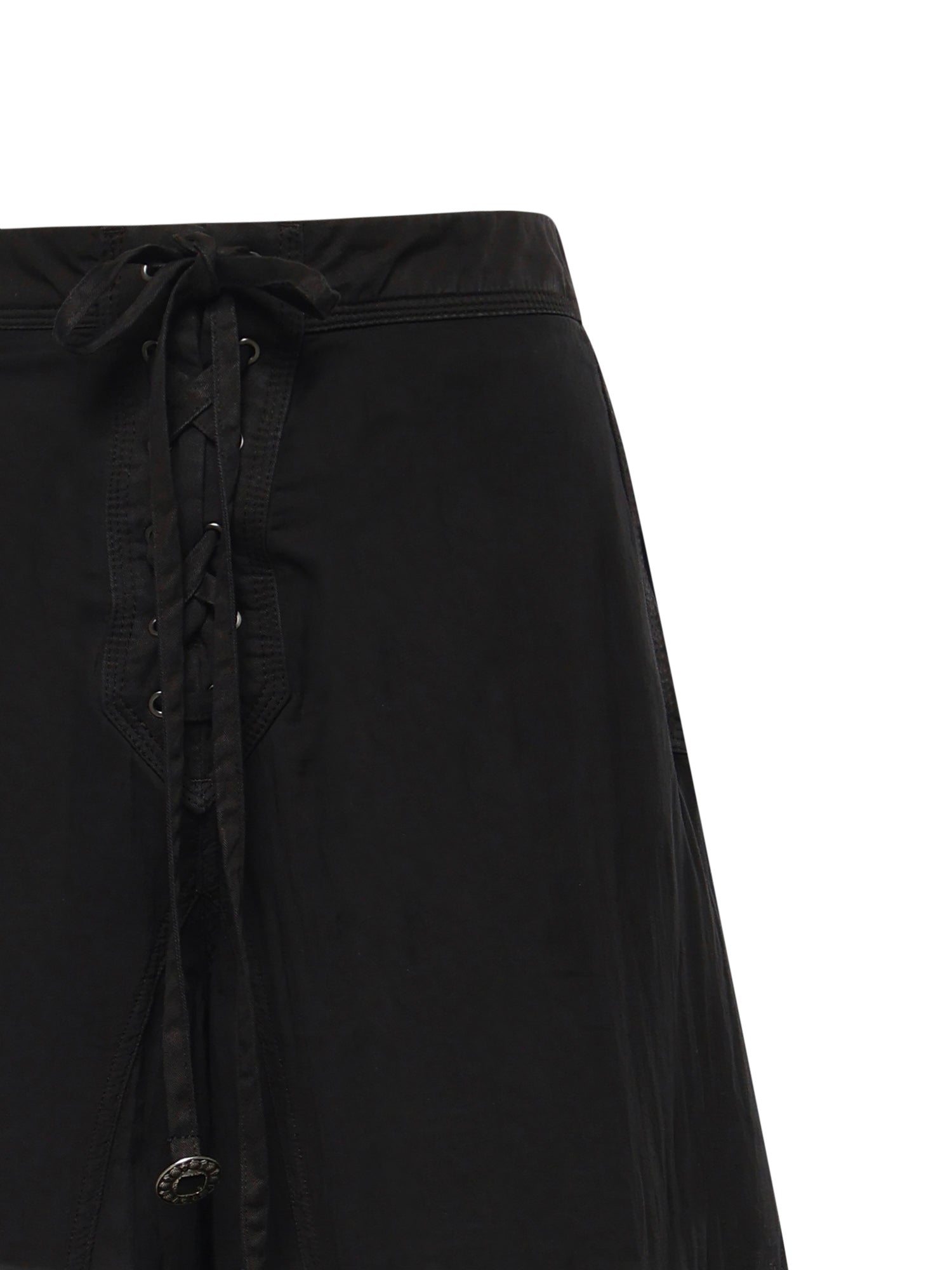 Pantaloni con lacci e dettagli texani 106947 A3AXZ99 PINKO 