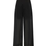 Pantaloni con lacci e dettagli texani 106947 A3AXZ99 PINKO 