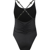 Body con spalline incrociate 106955 A3C1Z99 PINKO 