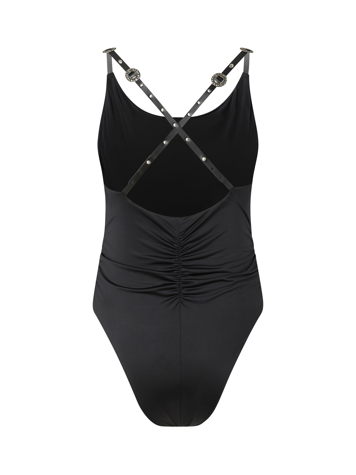 Body con spalline incrociate 106955 A3C1Z99 PINKO 