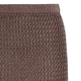 Minigonna in maglia con frange 106960 A3CII69 PINKO 