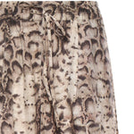 Pantaloni ampi con stampa snake 106963 A3B1CZ9 PINKO 