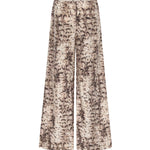 Pantaloni ampi con stampa snake 106963 A3B1CZ9 PINKO 