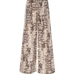 Pantaloni ampi con stampa snake 106963 A3B1CZ9 PINKO 