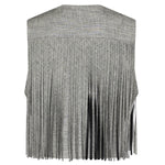 Gilet con frange 106965 A3ASZZ2 PINKO 