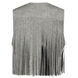 Gilet con frange 106965 A3ASZZ2 PINKO 