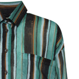 Camicia a righe in cotone 106990 A3CHSD3 PINKO 