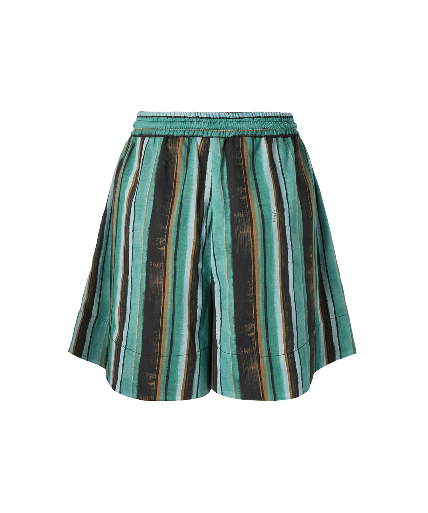 Shorts a righe in cotone 106991 A3CHSD3 PINKO 