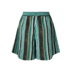 Shorts a righe in cotone 106991 A3CHSD3 PINKO 
