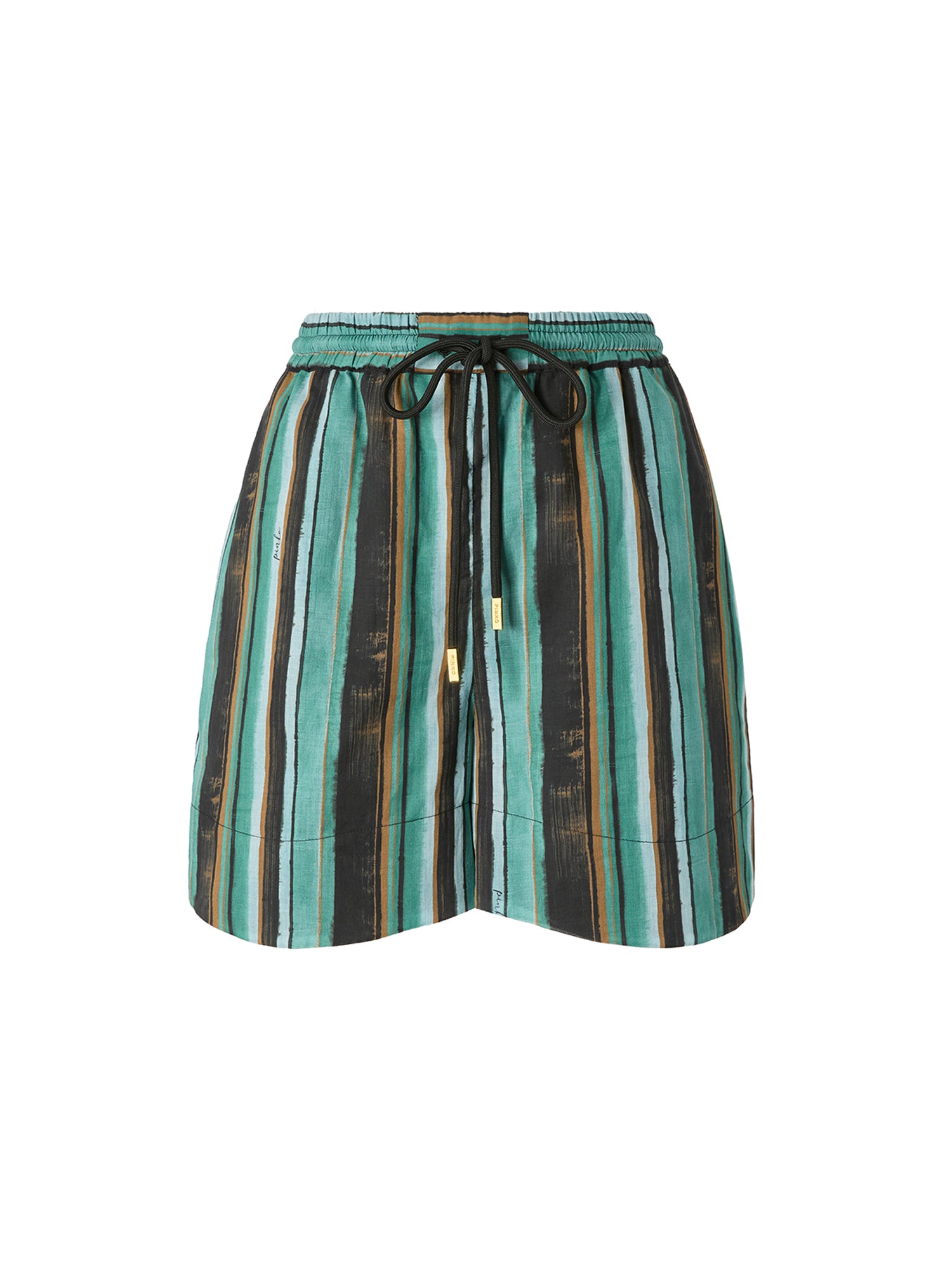 Shorts a righe in cotone 106991 A3CHSD3 PINKO 