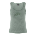 Tank top con ricamo e strass 107299 A3H7X56 PINKO 