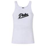 Tank top con ricamo e strass 107299 A3H7Z14 PINKO 