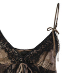 Top camouflage con pizzo 107605 A3MYCSZ PINKO 