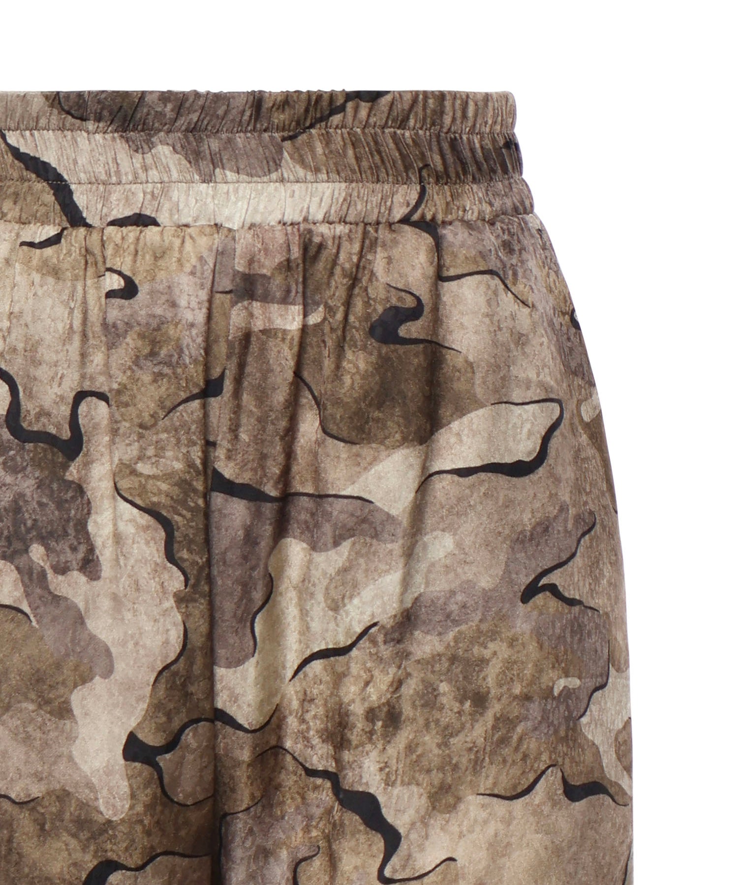 Shorts camouflage con pizzo 107608 A3MYCSZ PINKO 