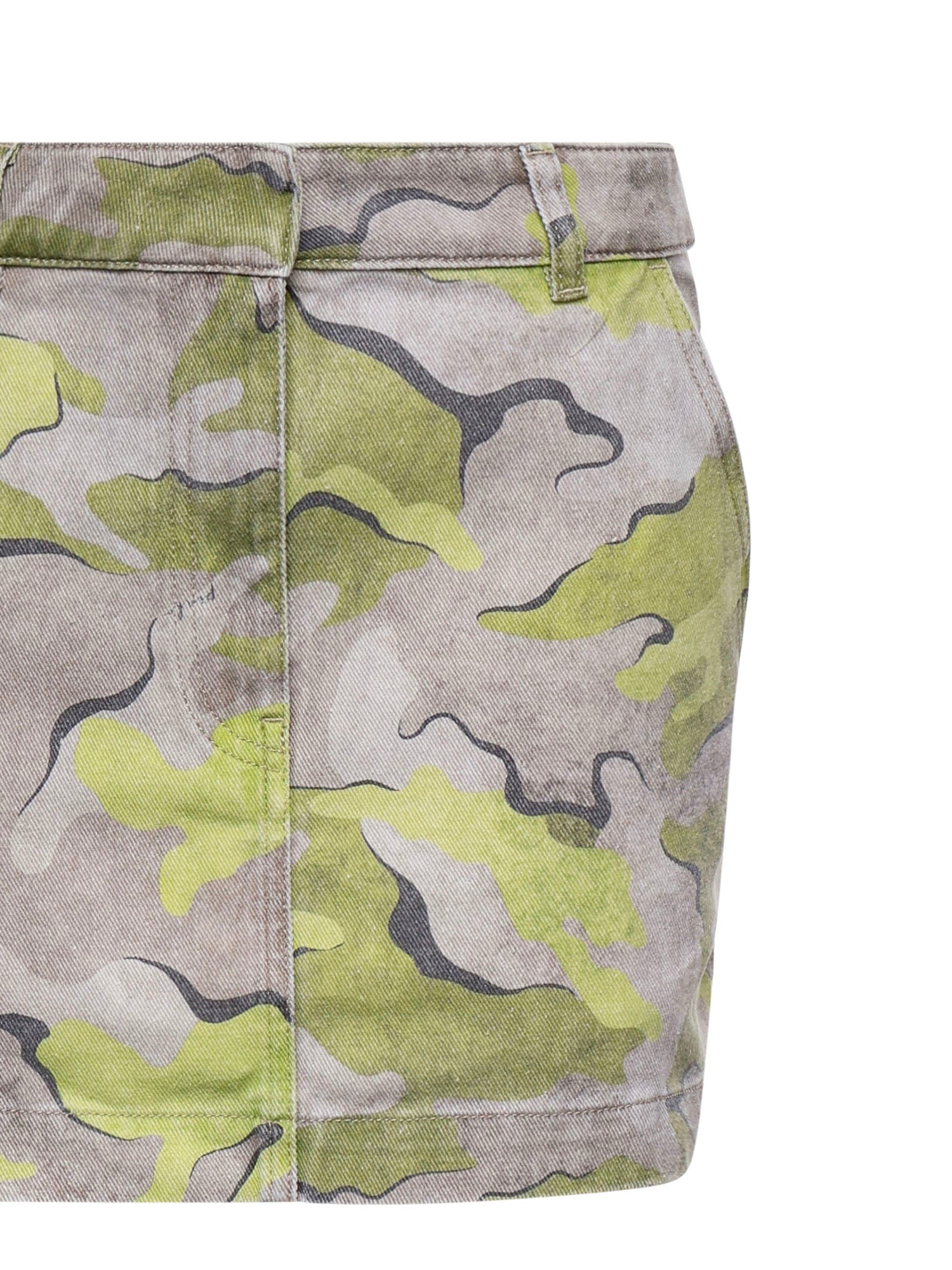 Minigonna camouflage 107686 A3O7CSL PINKO 