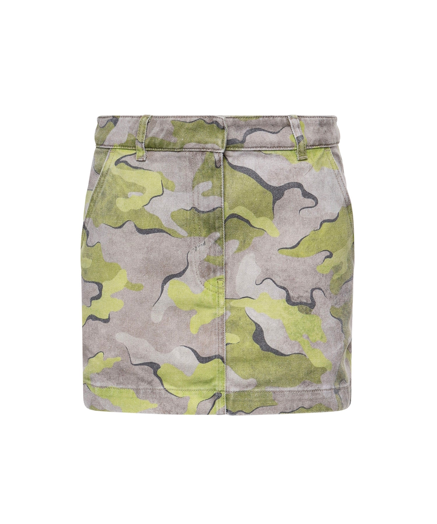 Minigonna camouflage 107686 A3O7CSL PINKO 