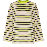 Maglia a righe con ricamo 107728 A3MLCVT PINKO 
