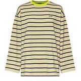 Maglia a righe con ricamo 107728 A3MLCVT PINKO 