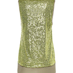 Canotta full paillettes 107743 A3NFS69 PINKO 