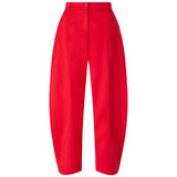 Pantaloni barrel in cotone 107909 A3PYR23 PINKO 
